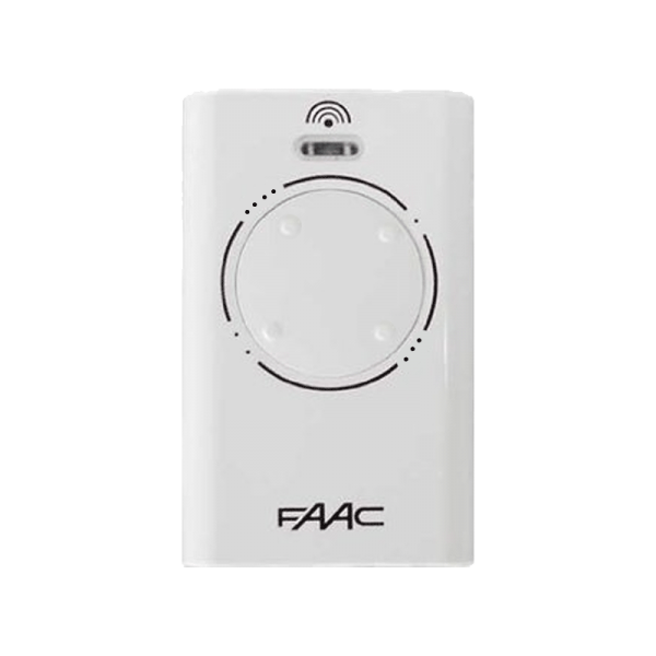 FAAC XT4 868MHz SLH 4 Kanal weiß Handsender
