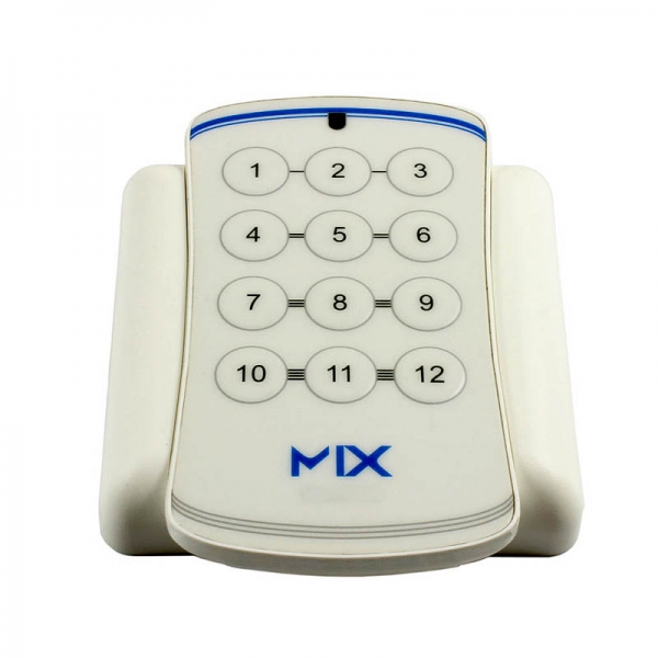 DTM MIX12B 12-Tasten 433 Mhz 12 Kanal Handsender mit Magnethalter