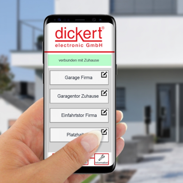 Funkempfänger von Dickert Funkempfänger Smart SET 868 MHz 2 Kanal