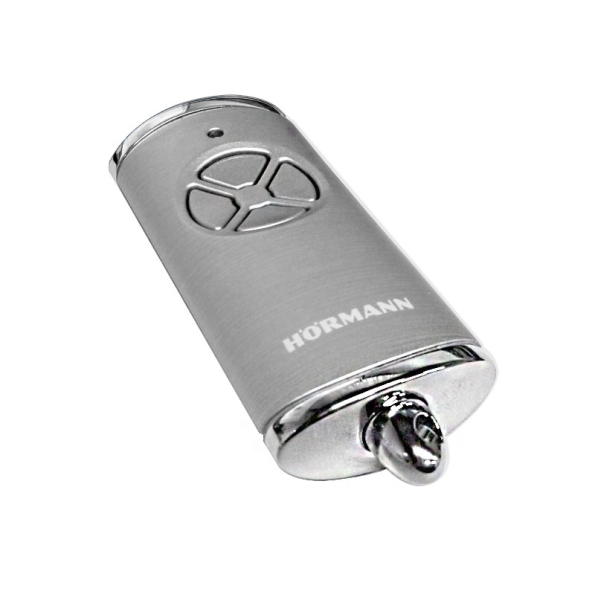 Hörmann Handsender HSE 4 BiSecur 868 MHz 4 Kanal silbergrau