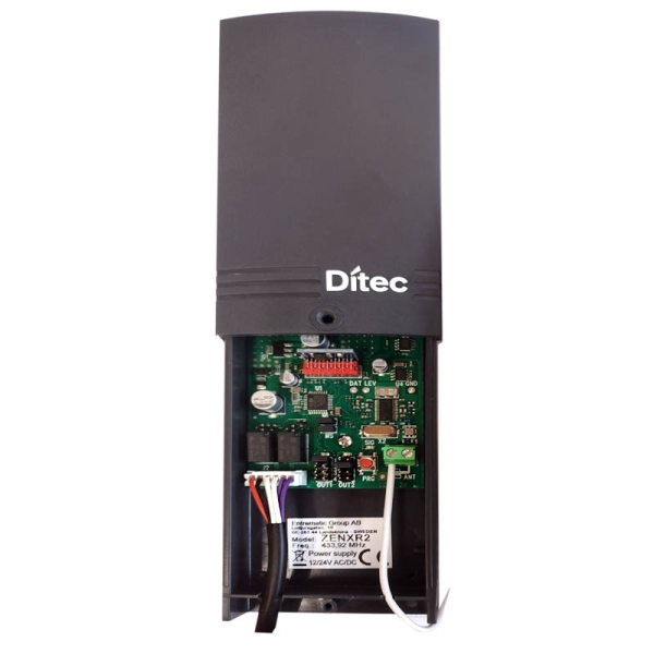 Ditec Funkempfänger ZENXR2 433 MHz 2 Kanal