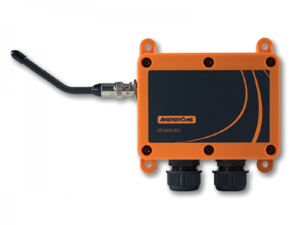 Funkempfänger von Handsender Akerströms Sesam 800 3-Bef. Wandempfänger 230V