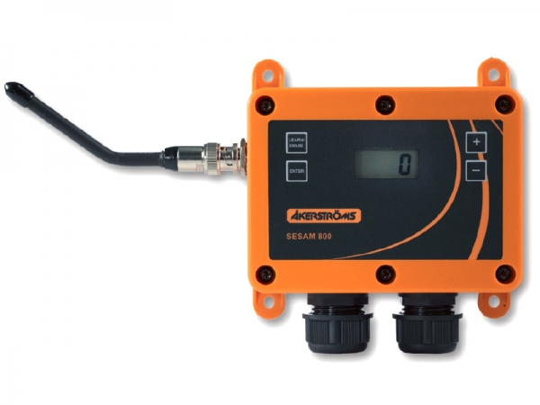 Funkempfänger von Akerströms Sesam 800 3-Bef. Displaywandempfänger12-24V AC/DC