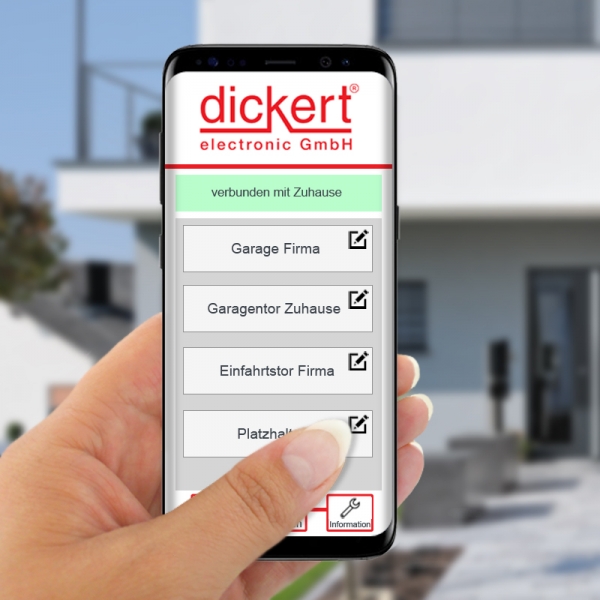 Dickert Funkmodul HQAM-Smart-57 Smartphone- und Funksteuerung