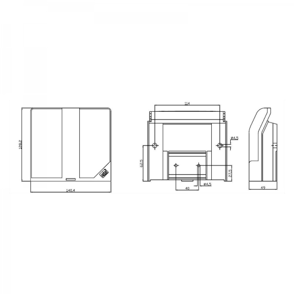 Funkempfänger von Geba 868 MHz 4 Kanal 230V