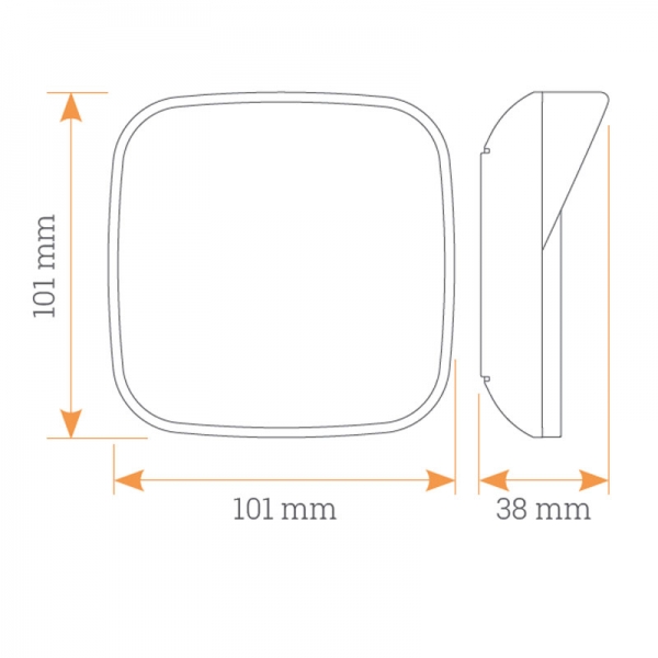 JCM Funkcodetastatur KEEpad 868 MHz 3 Kanal Handsender