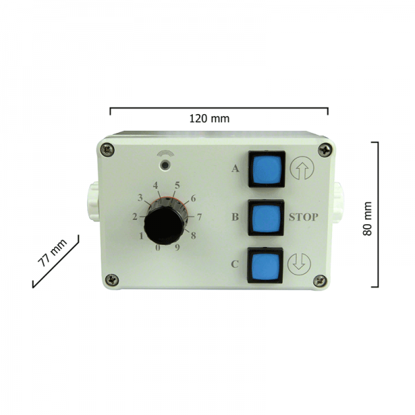 Dickert Industrie-Handsender IAMS40-00 - 30 Kanal - 40MHz