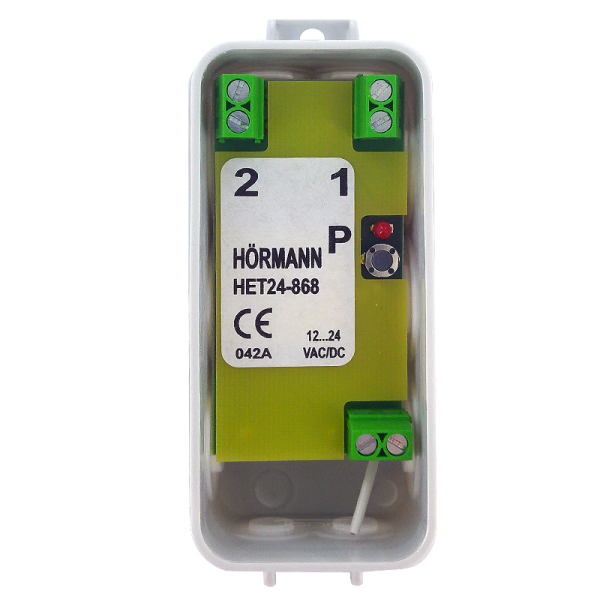 Funkempfänger von Hörmann Funkempfänger HET24 868 BiSecur 24 Volt